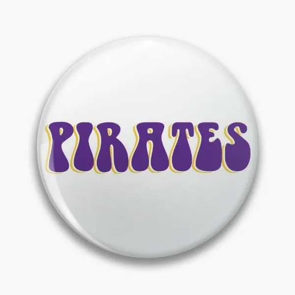 Ecu East Carolina Pirates  Soft Button Pin Lapel Pin Metal Decor Cartoon Fashion Lover Creative Jewelry Badge Funny Hat Clothes