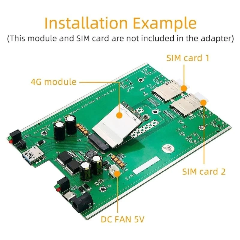 12pc auf USB3.0 Transfermodule mit elegantem Fan-verbesserten Design unterstützt USB3.0-Kartenschnittstelle