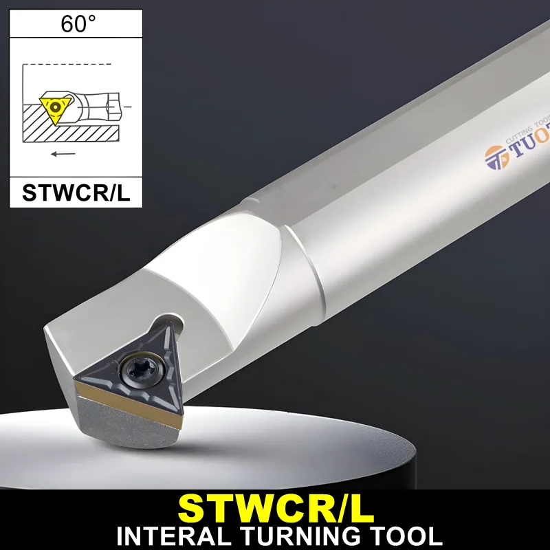 

STWCR STWCL 60° Lathe Tools S08K S10K S12M S14N S16Q S20R S25S STWCR09 STWCR11 STWCL11 Insert TCMT Internal Turning tools