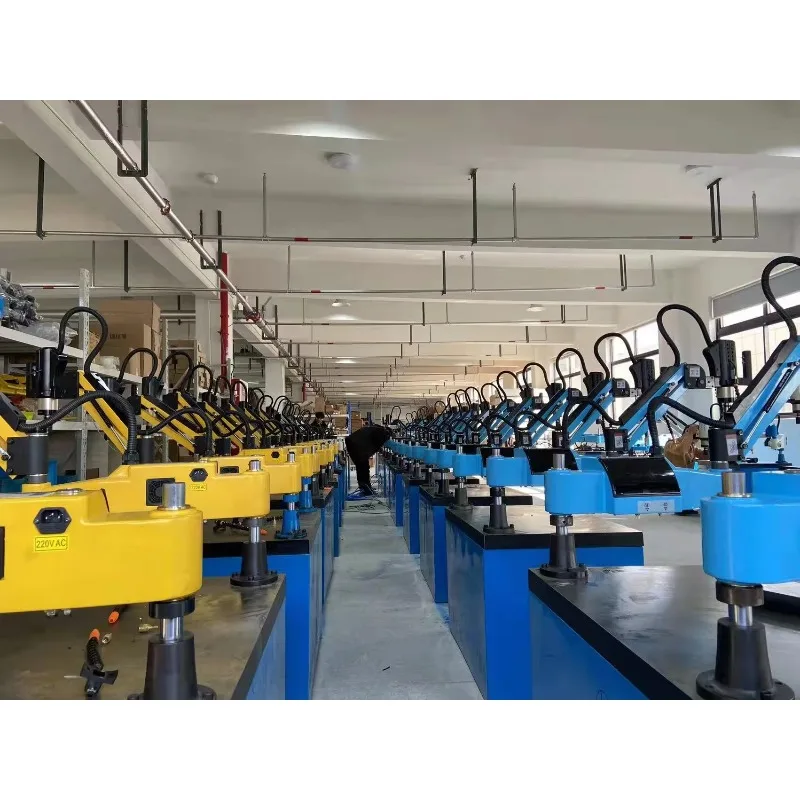 M3-M16 Hot CNC Automatic Flexible Arm Nut Screw Servo Electric Tapping Machine for Metal Thread Drilling Machine
