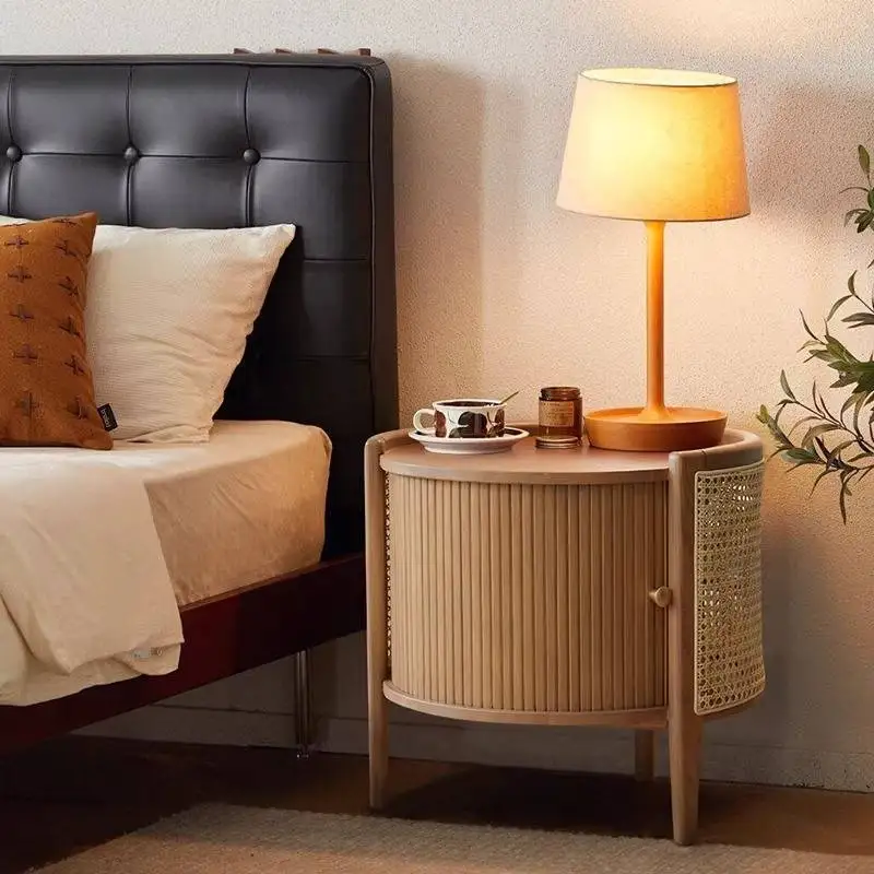 

Decor Designer Nightstands Drawers Accessories Modern Adult Bedside Table Space Saving Lounges Mesita De Noche Room Furnitures