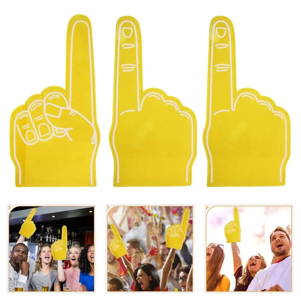 

1Pcs Cheerleading Inspiring Giant Foam Finger Atmosphere Cheering Event Foam Foam Gloves EVA Large Cheering Hand