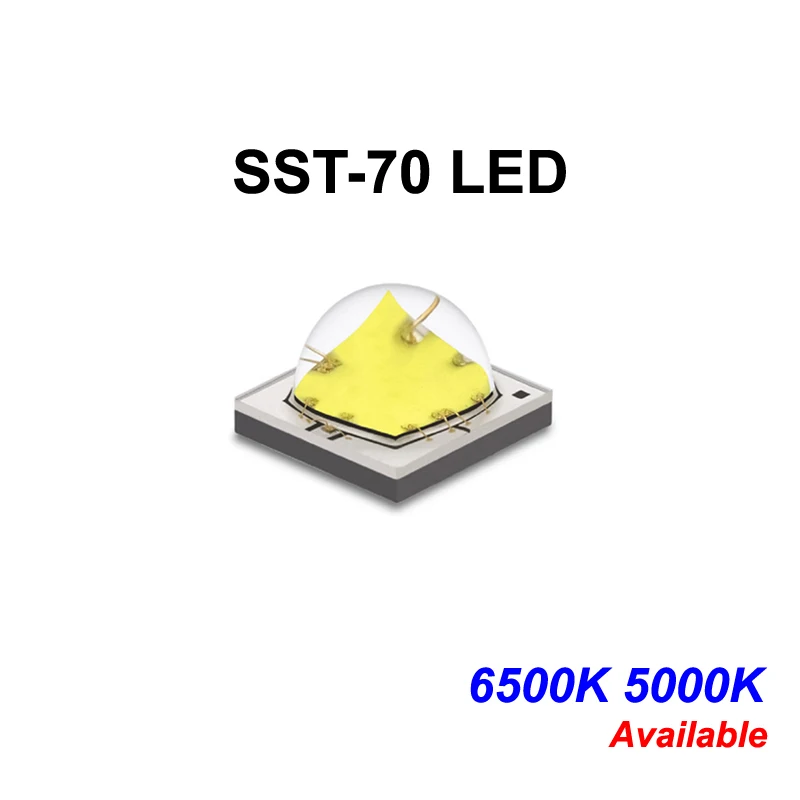 SST-70 6500K 38W 6V 8A 3300 lumenów SMD 5050 LED Bead