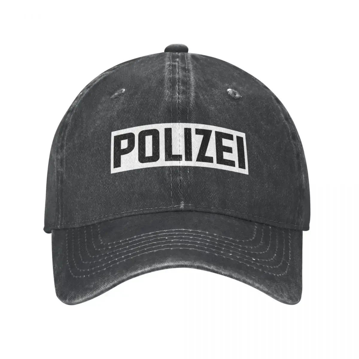 Polizei, Polizei German Cowboy Hat Ball Cap Trucker Cap Luxury Man Hat Bobble Hat Men's Women's