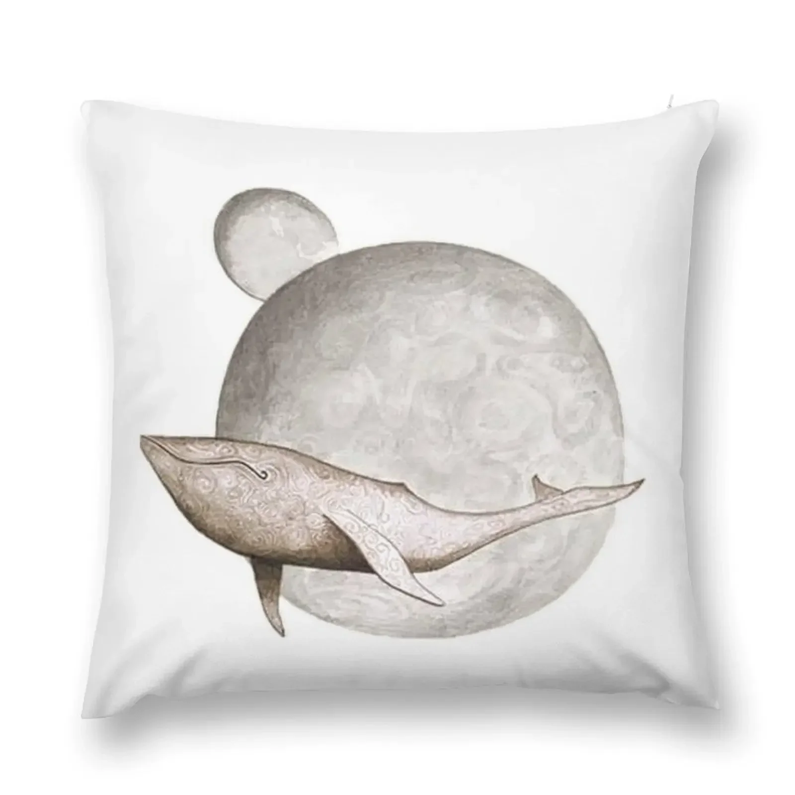 Flying Whales Throw Pillow christmas ornaments 2025 luxury throw pillow covers pillowcases for sofa cushions pillow