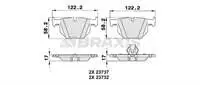 Store code: AA0157 for rear brake pad E60 E61 E63