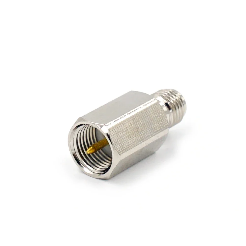 Adaptateur nicarcoaxial RF, connecteur SMA femelle, prise mâle vers Fcloser, connecteur droit vers connecteur SMA, 10 pièces