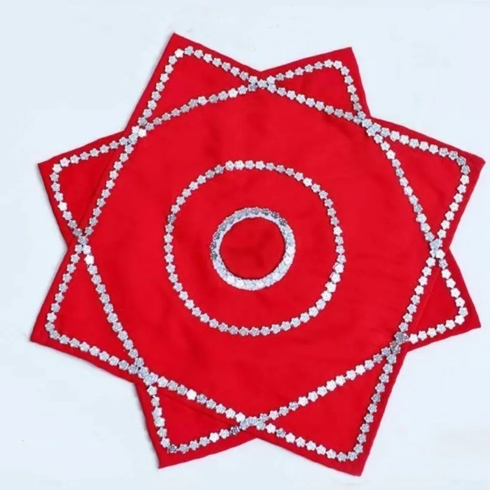 

Китайский народный платок Янко 30*40 см, камвольный, 5 цветов, традиционный, для Нового года, в стиле Эрренчжуан