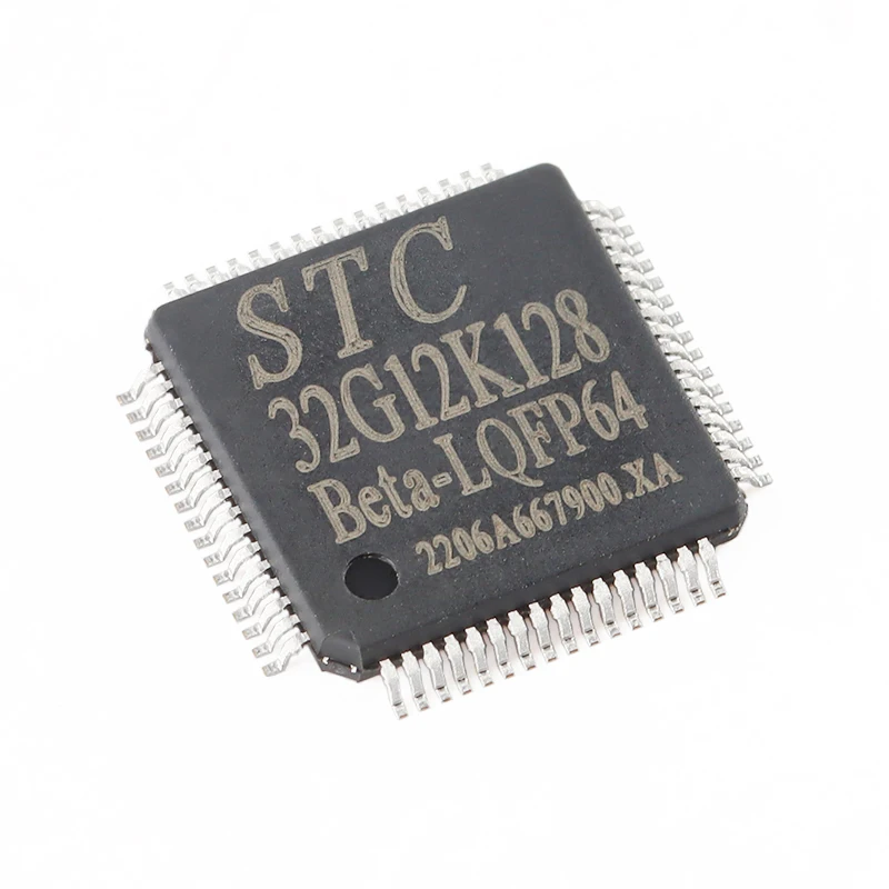 Free shipping   STC32G12K128-LQFP64 328051     10PCS