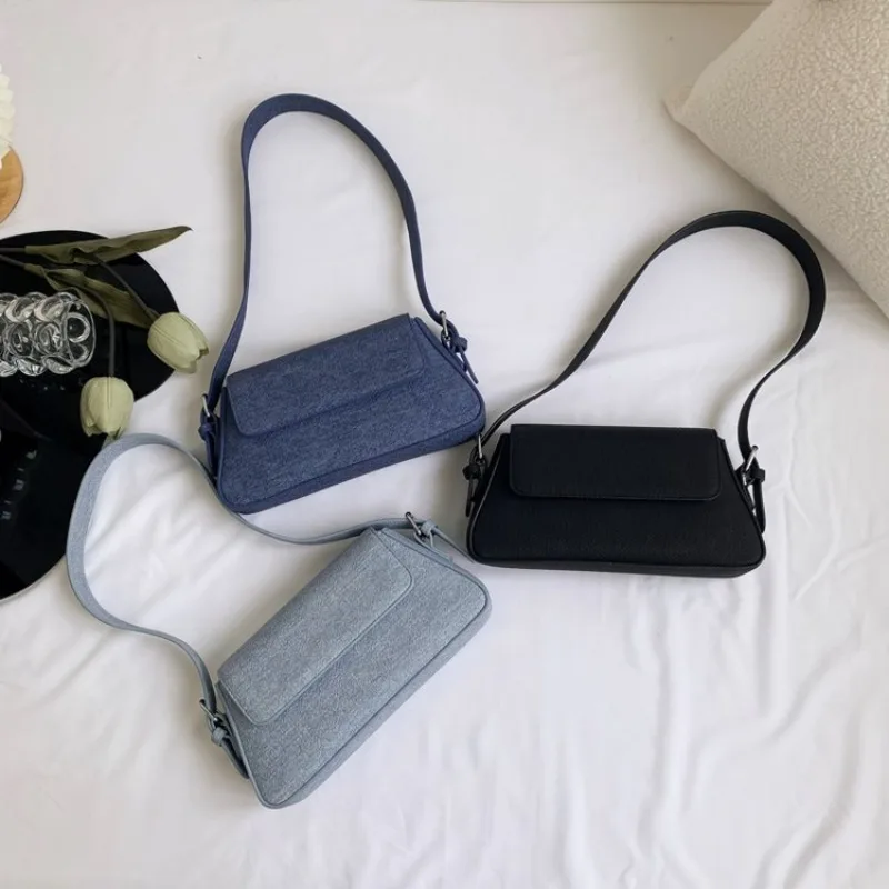 

Simple Vintage Ladies Leather Handbag Luxury Elegant Trendy Design Classic Crossbody Messenger Tote Bag
