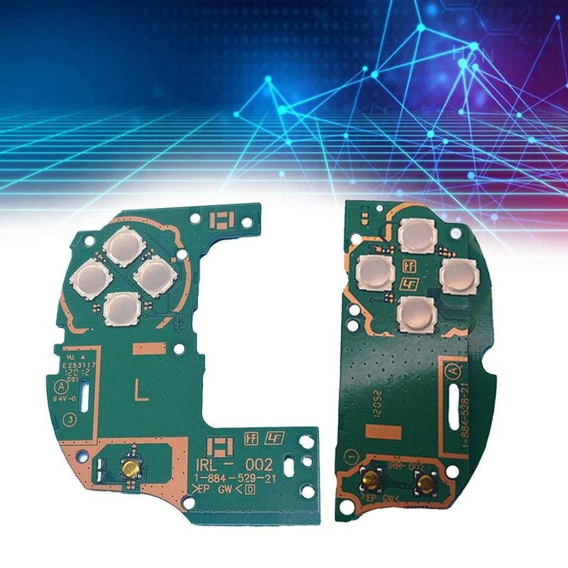 Per PS Vita 1000 PSV1000 Kit modulo circuito PCB sinistra destra 3G Wifi LR LR LR Interruttore tastiera scheda pulsanti