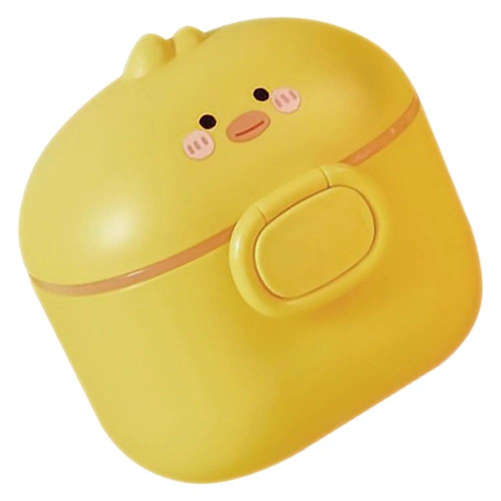 Dispensador de fórmula para bebé, caja de almacenamiento de alimentos para bebés, contenedor portátil de leche en polvo, viaje para bebé, capacidad espaciosa, 1 Uds.