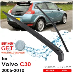 Car Wiper Blade Rear Back Window Windscreen Windshield Wipers For Volvo C30 Hatchback 350 mm 2006-2010 Auto Accessories