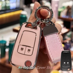 Key Fob Cover Keychain Lanyard for Vauxhall Zafira Astra Insignia Holden Flip Car Key Shell Cover