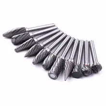 Rotary Tungsten Carbide Burrs 6mm Shank #3