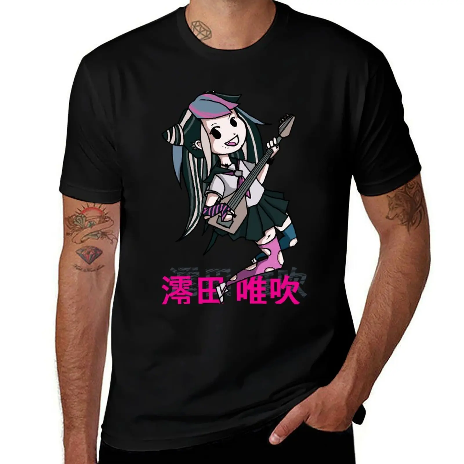 Dangan Ronpa: Ibuki Mioda T-Shirt Urban Casual Loose Fit Tee T-Shirt