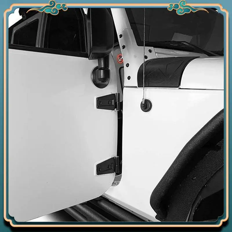 أحدث لسيارة جيب رانجلر Jk Jl Jt 2007-2017 مفصل جانبي للباب طقم مفصل باب الطريق السريع غطاء مفصلي للباب بديل P