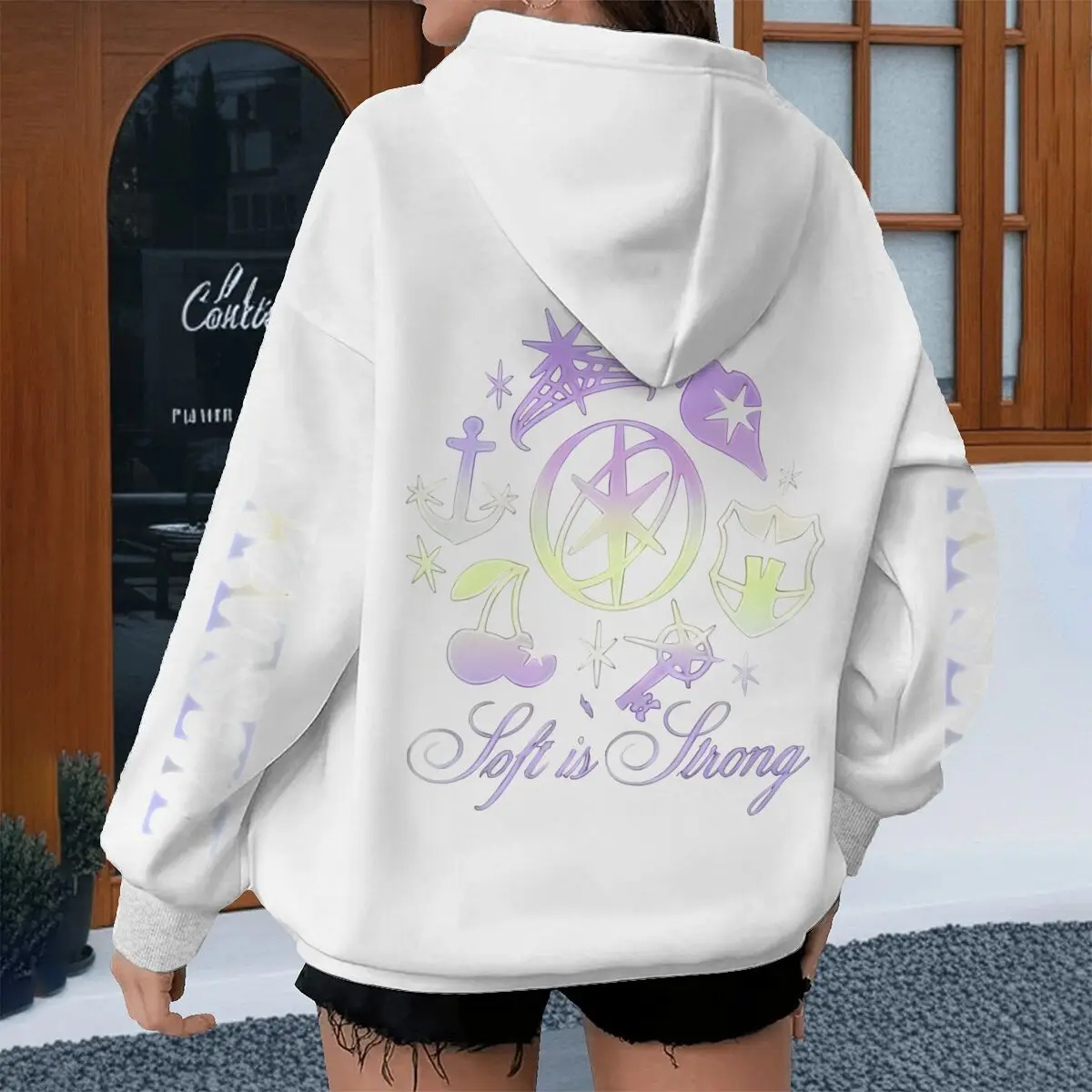 Vintage Katseye Grunge Graphic Hoodies Women Men Hip Hop Pop Music Band Hoody Long Sleeve Katseye Streetwear Fan Gifts