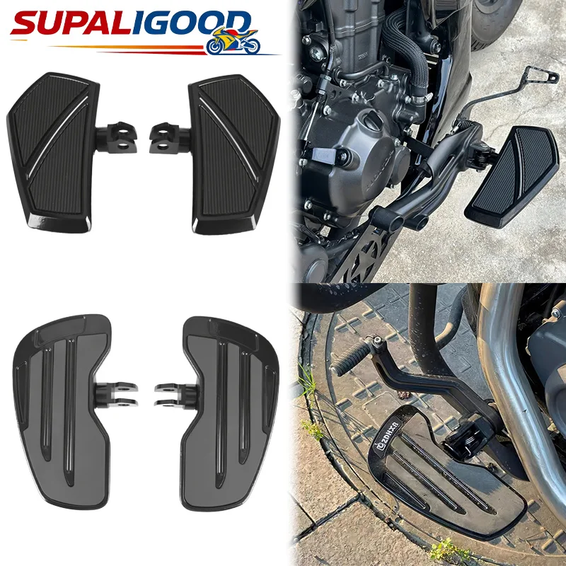 

Motorcycle Front Rear Footpegs Footrests For Harley Softail Slim Low Bob Fat Boy Breakout Deluxe FXLR FLFB FLDE FXFBS 2018 2022