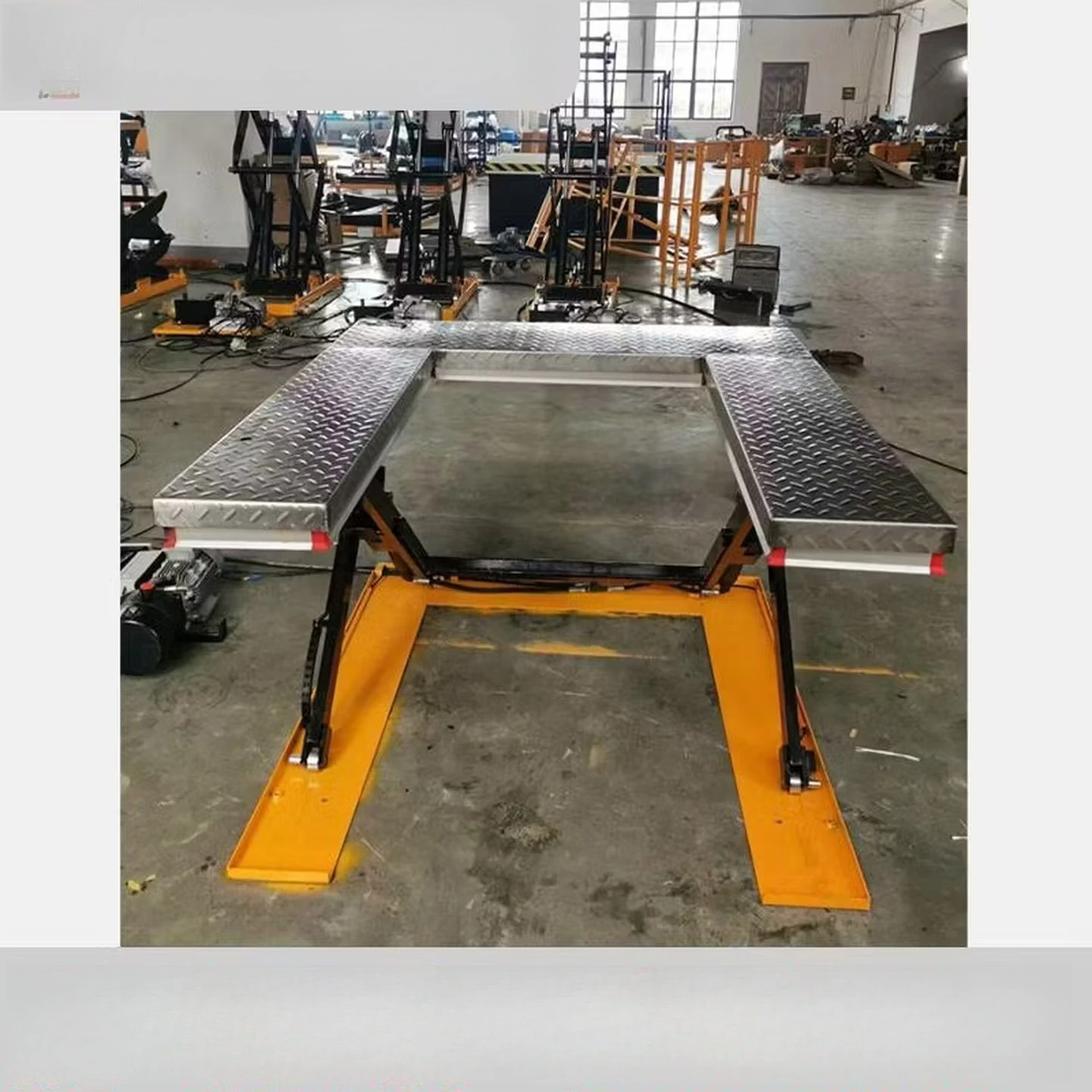 Non-standard customized countertop lifting platform car mobile scissor fork small electric hydraulic hand push foot step