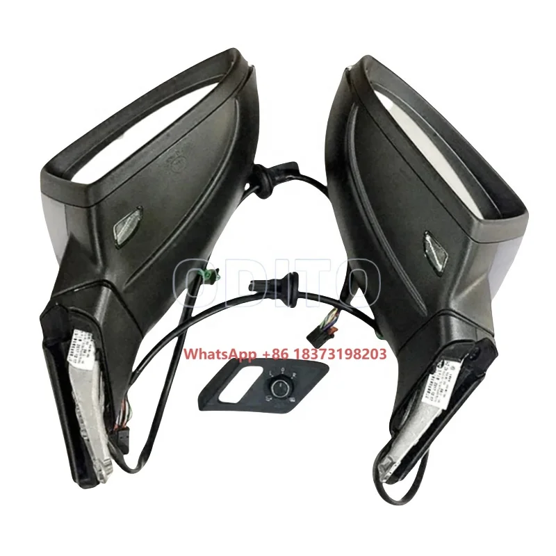 

High Quality New Car Parts Car Side Mirror for Golf 7 Mk7 OE 5GG857507E 5GG857508E 15 Wire Smart Rearview Mirror