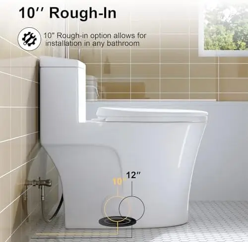 T0338W One Piece Toilet 10