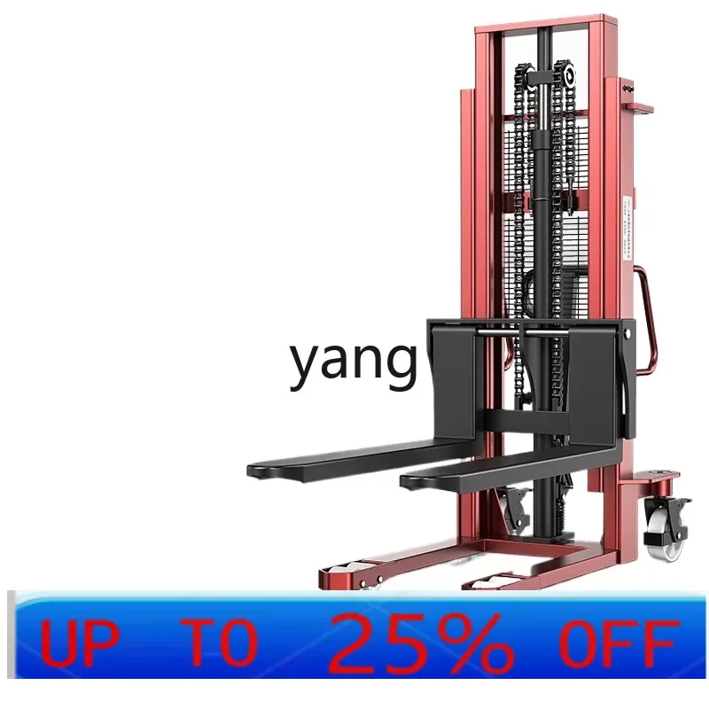 CX  manual forklift hydraulic stacker small loading lift handling forklift