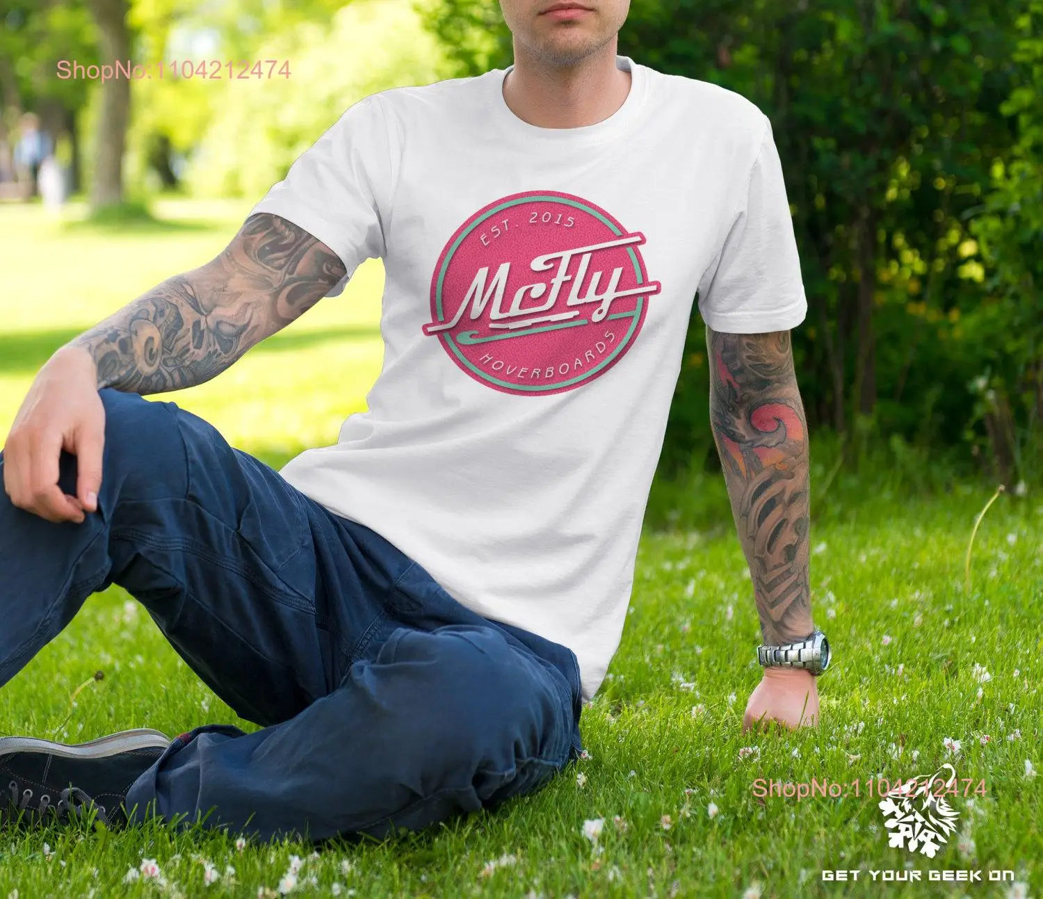 Mcfly Hoverboards Mens T Shirt long or short sleeves