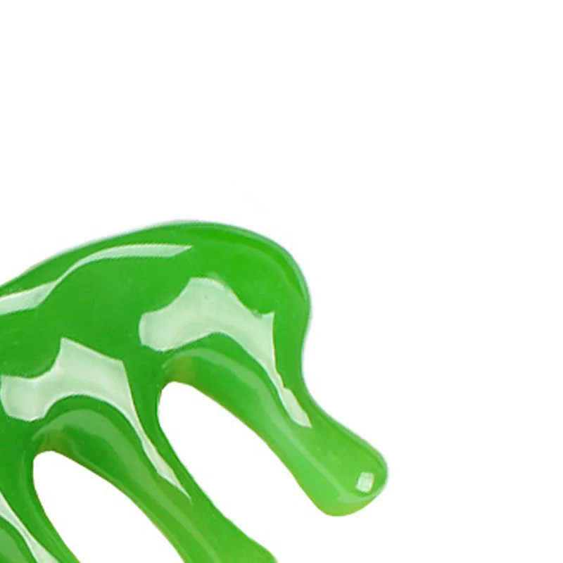 

1 шт., антистатическая расческа для гладких волос с кровообращением, мультяшная смола, массажная расческа для тела, носа, кожи головы, меридиана, акупунктурная терапия