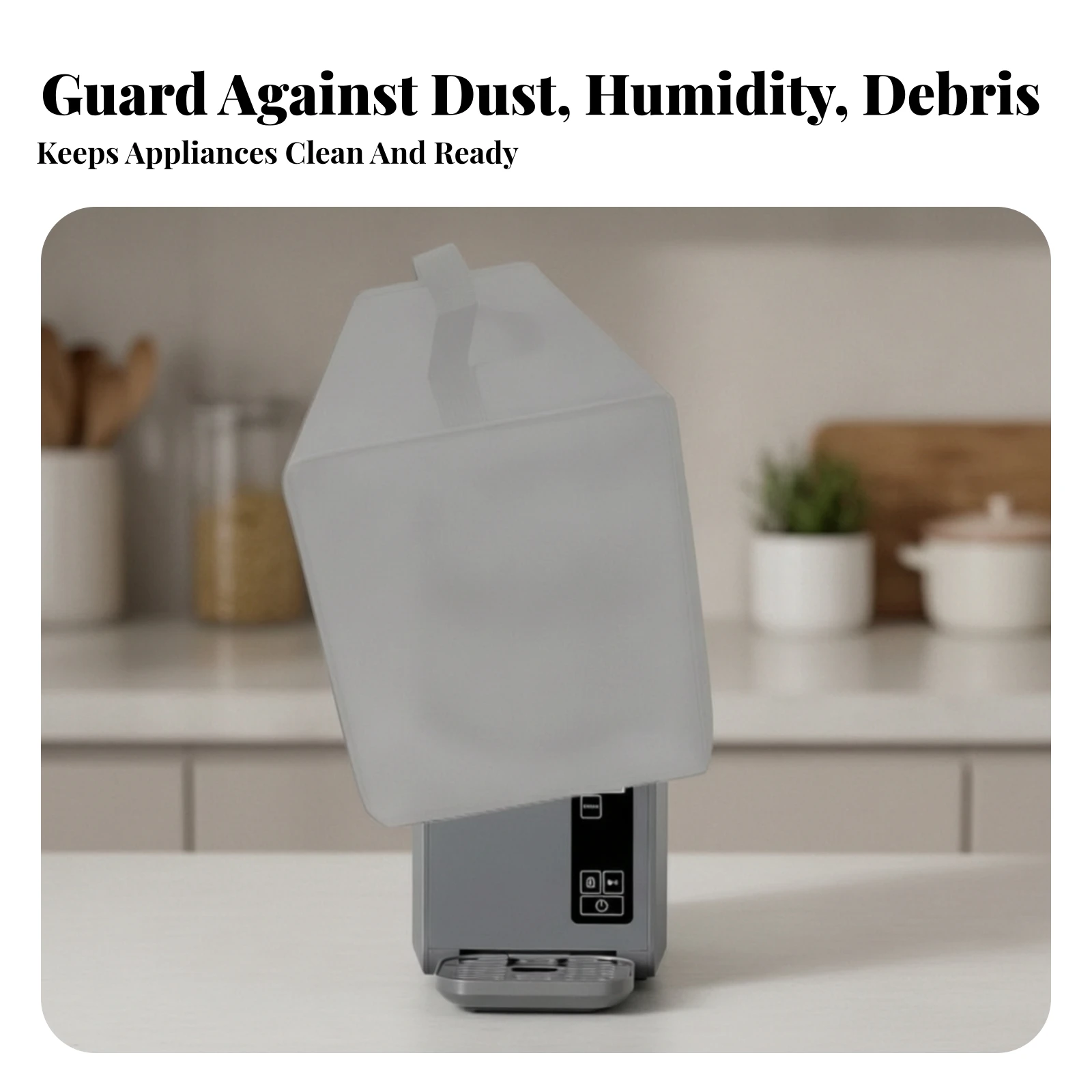 Juicer Cover Dustproof Juicer Cover with Handle Protective Case Waterproof Fitted for Kitchen Counter, Appliance Storage
