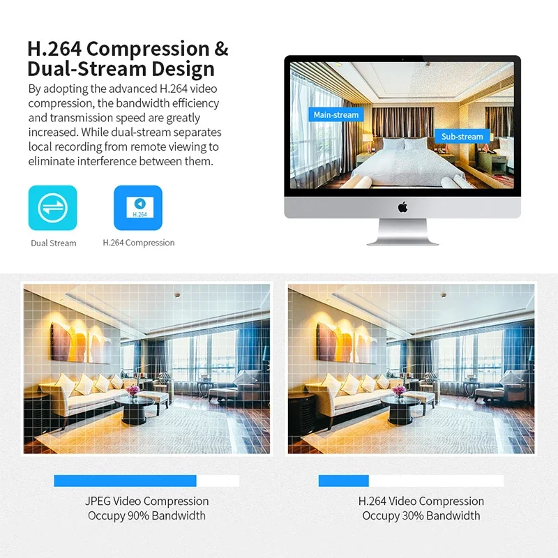 كاميرا روبوت للأمان الداخلي ، مراقبة الأطفال ، التتبع التلقائي ، الرؤية الليلية ، CCTV ، WiFi ، المراقبة ، P