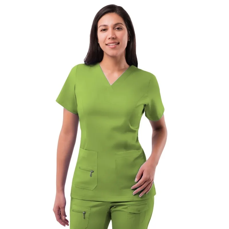 Conjunto exfoliante de manga corta de verano, uniforme de clínica Dental veterinaria, ropa de médico y enfermera