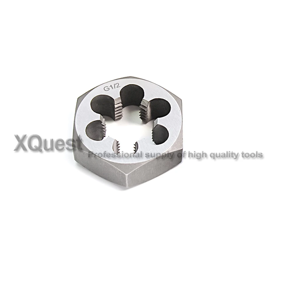 Pipe thread hexagonal die nuts G1/4 G1/8 G3/8 G1/2 G3/4 Right Hand threads hexagon dies nut G 1/4-19 1/8-28 3/8-19 1/2-14 3/4-14