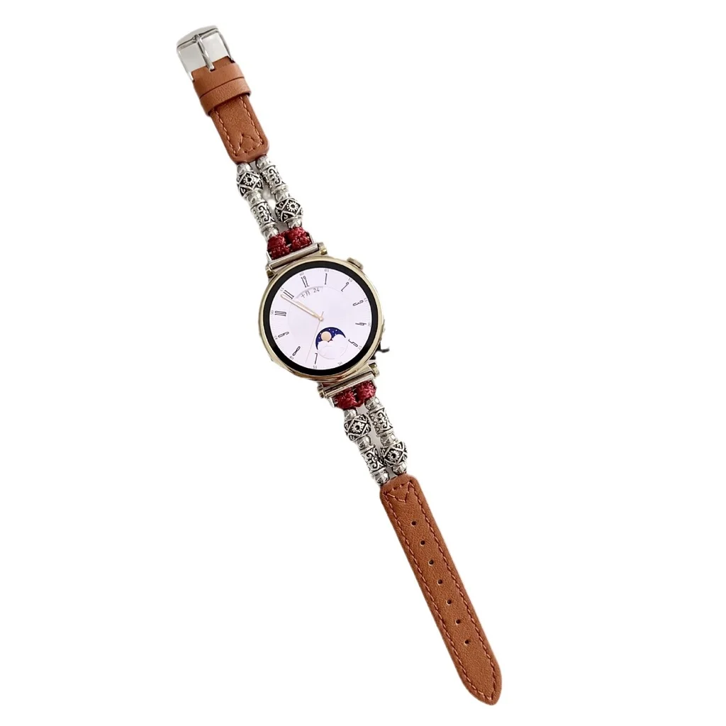 Watch Strap For Huawei GT4 41mm 46mm GT3 42mm 46mm Smart Watchband 18mm 20mm 22mm Retro Leather Watch Band