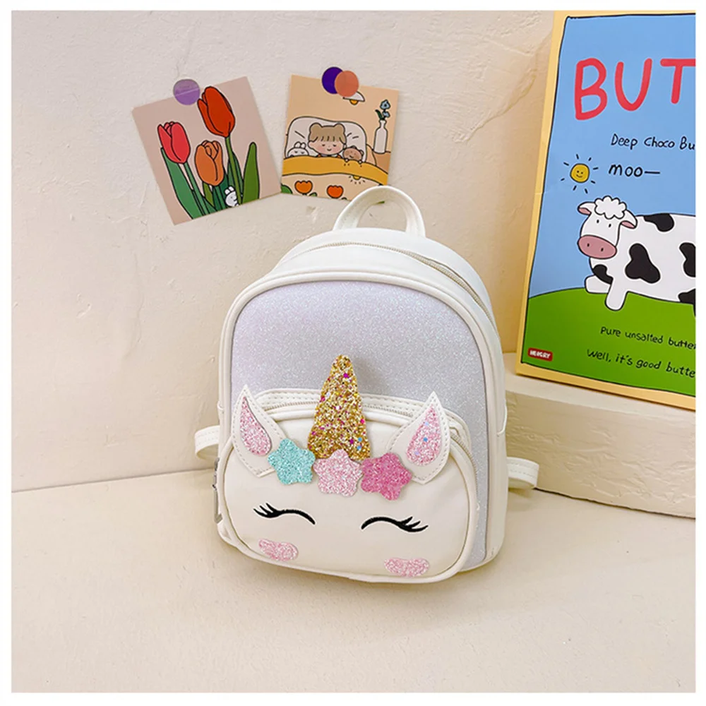 Pink Unicorn Embroidered Backpack Custom Toddler School Bag Nursery Backpack Kindergarten Backpack Preschool Bag Girls Backpacks