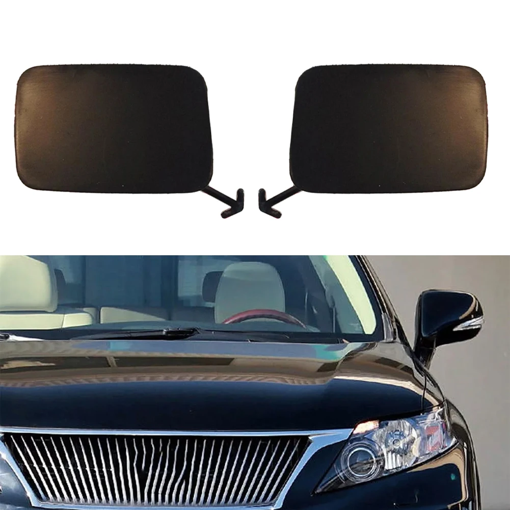 Tow Hook Cover Cap 10*5*3cm Tow Eye Bracket Plastic Material Weather Resistant Clip-on Installation Car Repair