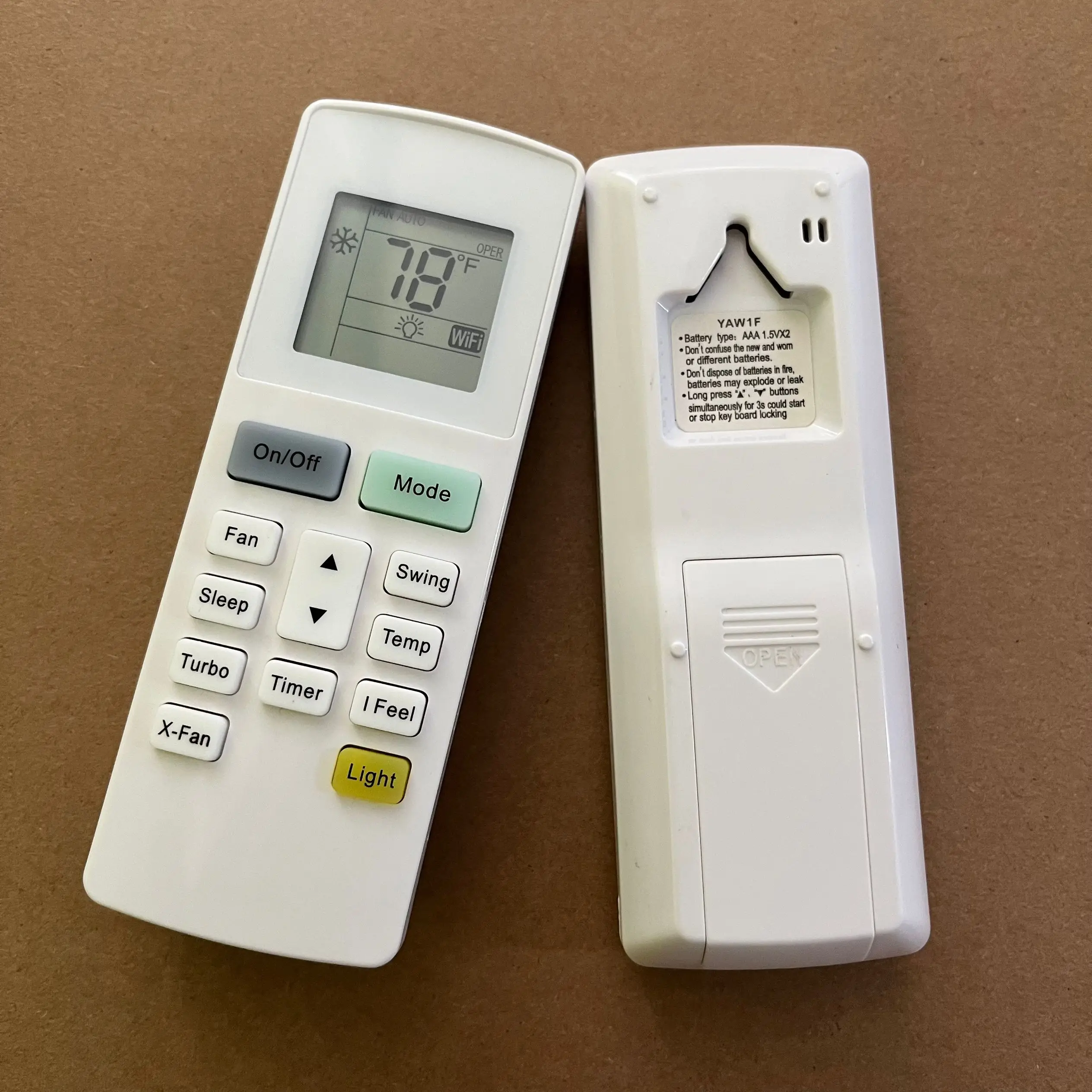 Nuevo Control remoto para aire acondicionado GREE Montana Daitsu Hiyasu YAW1F YAW1F1