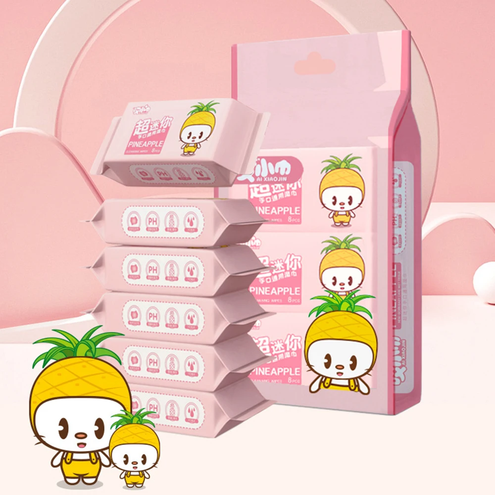 Мягкие детские влажные салфетки, большая упаковка, одноразовые свежие чистящие салфетки для чистки рта, высококачественные мини-портативные салфетки для младенцев