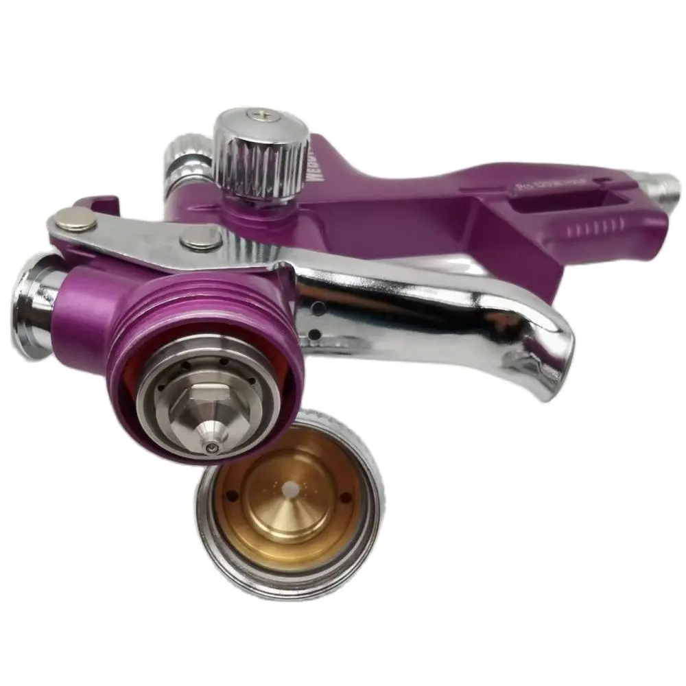 Imagem -03 - Paint Air Spray Gun For Car Paint Spray Gun Bico Pintado Pulverizador Verniz Alta Eficiência 5200b 1.3 mm 1.7 mm 2.0 mm