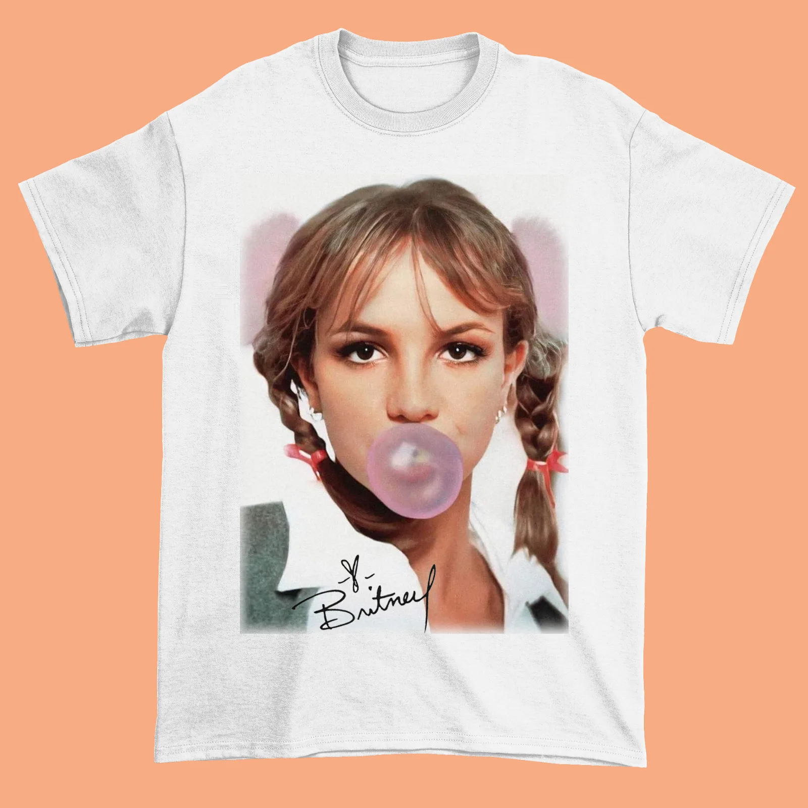 New Britney Spears Band Gift For Fan White S-2345XL Unisex T-Shirt GC359