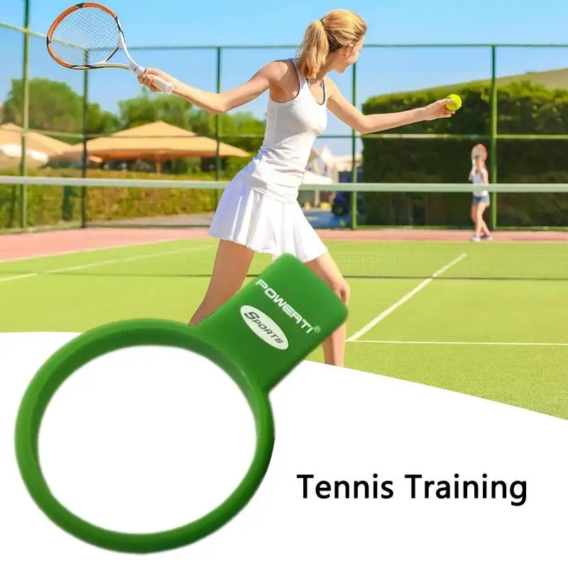 Aislador de mango de raqueta de tenis, Corrector de posturas de mal agarre, accesorio de entrenamiento deportivo para mejorar las habilidades de tenis