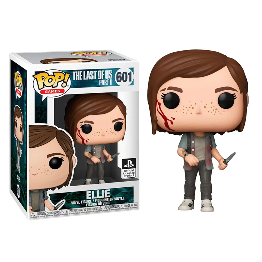 Funko pop  The Last of Us ELLIE #601 Vinyl Figure Doll Model Toys