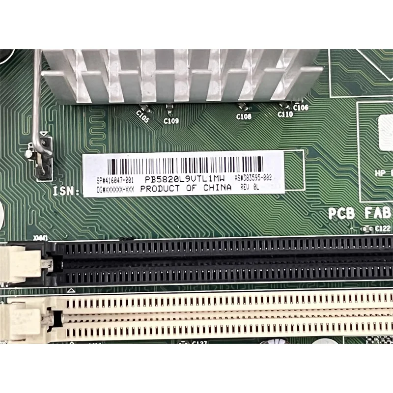 لوحة أم لمحطة العمل لـ HP XW4300 416047-001 383595-002 Pentium 4 3 جيجا هرتز-3.99 2 جيجا بايت + 8 جيجا هرتز ECC DDR2 533 #4