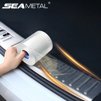 Car Stickers Door Sill Protector Universal Car Door Edge Sticker Anti Scratch Car Bumper Protection Film Car-Styling Accessories 1