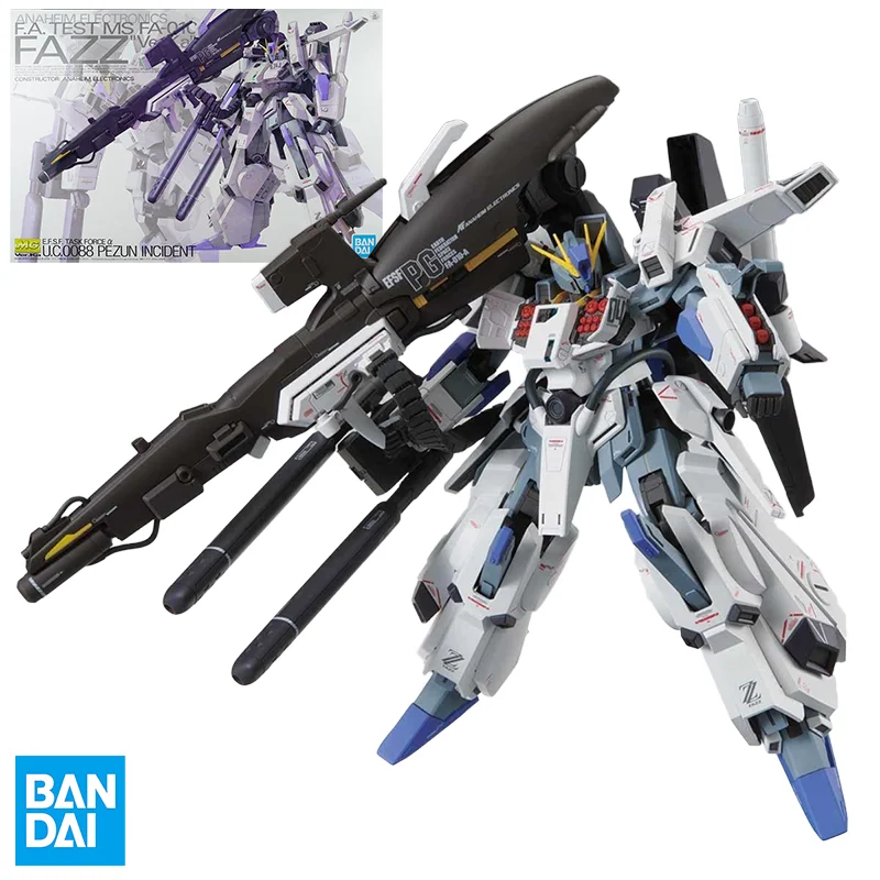 

BANDAI Original Mg 1/100 Series 211 Fazz Ver.ka Anime Action Figure Assembly Model Toys Movable Model Ornaments Gifts for Boys