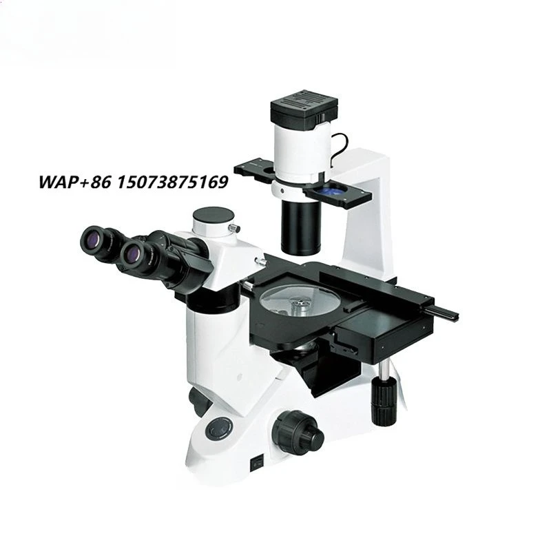 Inverted Biological Microscope Cell Culture Observation Trinocular Lab Microscopes
