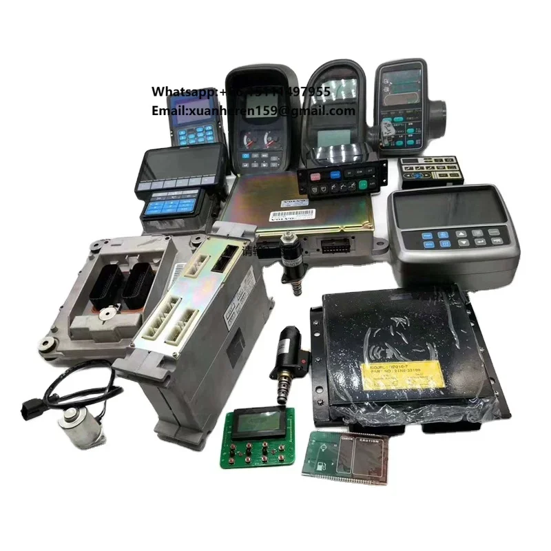 

Excavator Electric Parts for Komatzu CATE Hitach Zaxis SK SH EC DX Robex Excavator Engine ECU Harness Monitr Controller