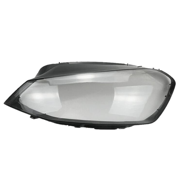 for Golf 7 MK7 2014 2015 2016 2017 Car Headlight Cover Clear Lens Headlamp Lampshade Shell (Left Side)