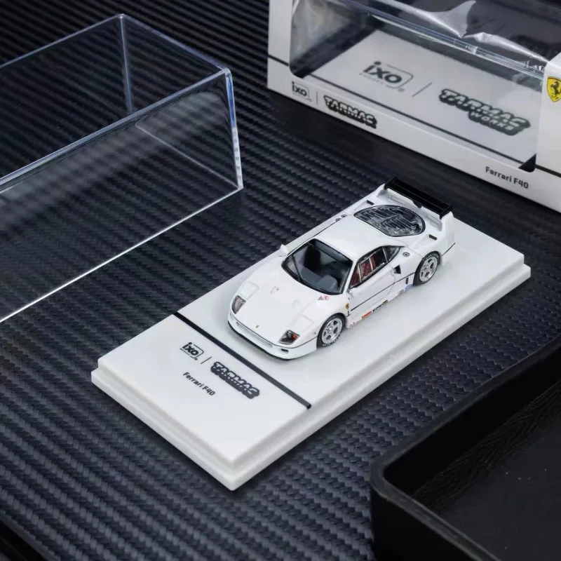 

TW 1:64 F40 Легкая литая под давлением модель автомобиля из сплава, игрушка для мальчиков, детский подарок, коллекционный дисплей для взрослых.