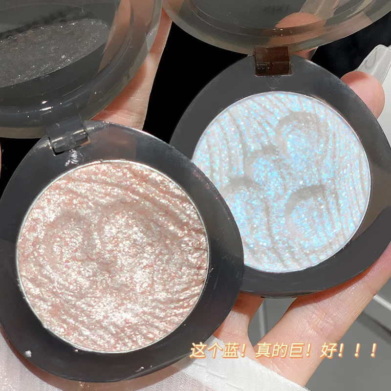 Xixi Dark high-gloss powder palette mashed potato pearlescent diamond fine glitter brightens the eye shadow